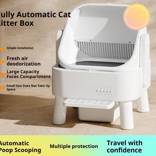 Fully Automatic Smart Closed Cat Litter Box