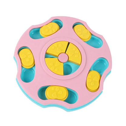Interactive Dog Food Bowl for Aggressive Chewers