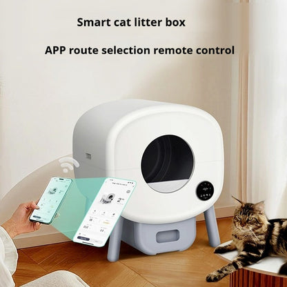 Automatic Self-Cleaning Cat Litter Box