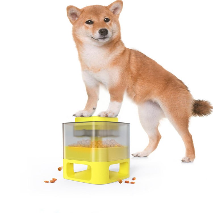 Dog Food Feeder and Catapult Educational Pet Toy