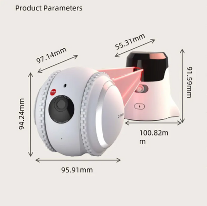 PetPal Interactive Robot – Your Cat's Ultimate Companion and Monitor