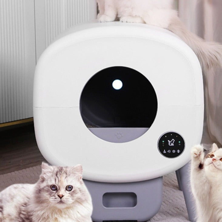 Automatic Self-Cleaning Cat Litter Box